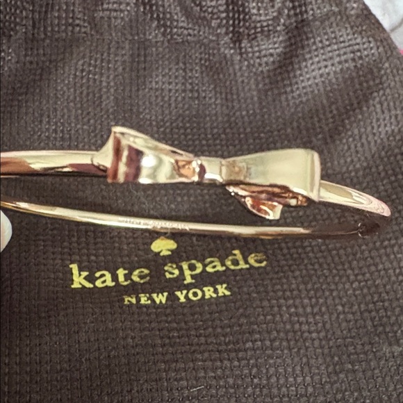 Kate Spade Rose Gold Bow Accent Bracelet - Picture 2 of 6